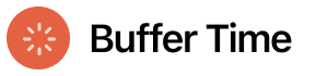 Buffer time text